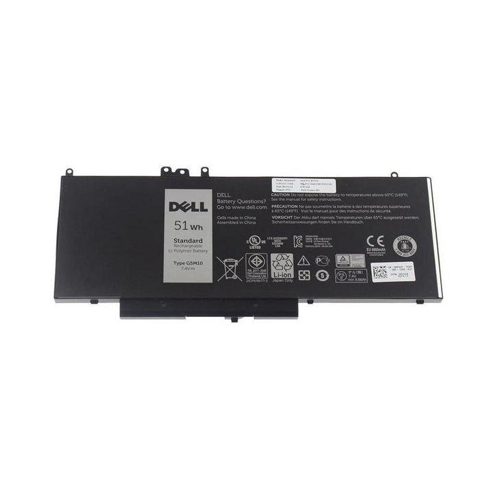 Dell Batería de 51WHR, 4 Celdas, Iones de Litio