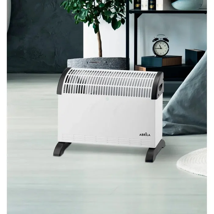 Falla Convector 2000W Blanco Termostato Regulable Protección Sobrecalentamiento Asa Transporte 39x53x20cm
