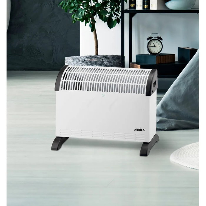 Falla Convector Eléctrico 2000W Blanco Termostato Regulable 3 Potencias Protección Sobrecalentamiento Asa Función Turbo 39x53x20 cm Falla Convector Eléctrico 2000W Blanco Termostato Regulable 3 Potencias Protección Sobrecalentamiento Asa Función Turbo 39x53x20 cm