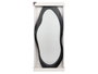 Giftdecor Espejo Forma Negro 120 cm x 50 cm (Set de 2)