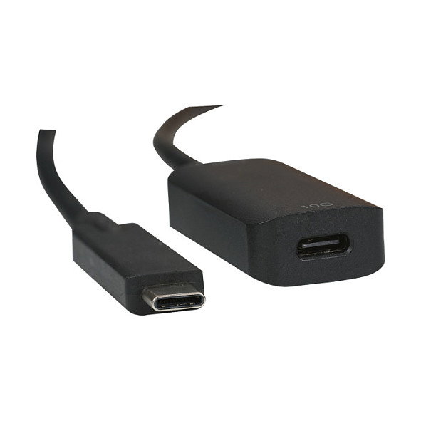 EFB Elektronik EBUSBC-USBC10GE.5 Cable de extensión USB 3.2 Gen2 USB-C de 5m, Negro EFB Elektronik EBUSBC-USBC10GE.5 Cable de extensión USB 3.2 Gen2 USB-C de 5m, Negro