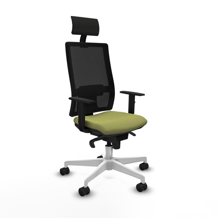 PIQUERAS Y CRESPO Silla de oficina Horna Verde oliva con mecanismo Sincro PIQUERAS Y CRESPO Silla de oficina Horna Verde oliva con mecanismo Sincro