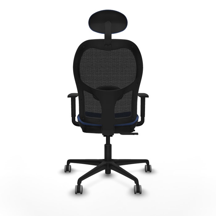 PIQUERAS Y CRESPO Silla de oficina Jorquera con mecanismo Sincro/Traslack Azul marino PIQUERAS Y CRESPO Silla de oficina Jorquera con mecanismo Sincro/Traslack Azul marino