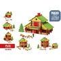 Jeujura Set de Construcción de Madera Mi Chalet de Madera Maxi Set 330 Piezas para Mayores de 5 Años