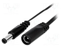 BQ CABLE Cable de alimentación DC 5,5/2,1 de 0,5m