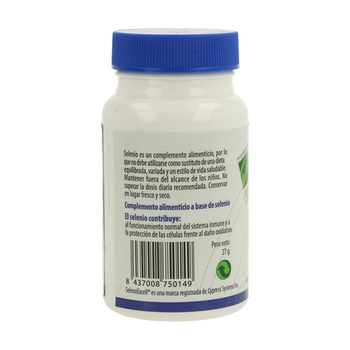 100% Natural Selenio 90 cápsulas de 200 mcg