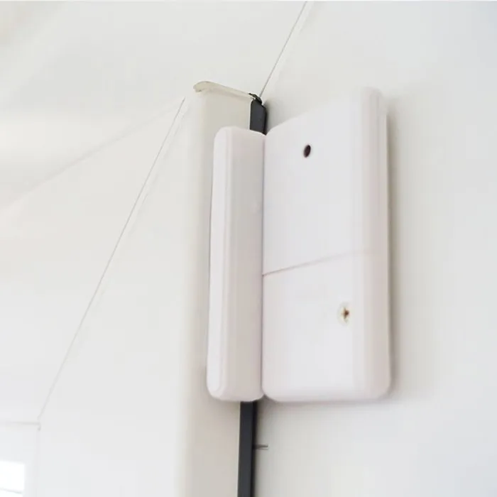 KYF KYF1715217786849 Kit de Alarma Ampliable con Detección de Movimiento, 434MHz, Luz de Advertencia, 3 Sensores Puerta/Ventana y 2 Mandos a Distancia