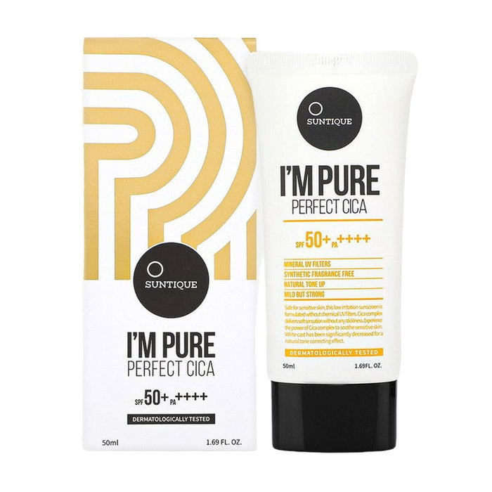 Suntique I'M PURE perfect cica SPF50+ 50 ml