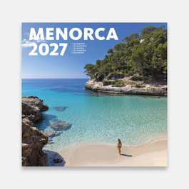 TRIANGLE POSTALS Calendario de Pared 2027 Menorca-A (Platja) 16x16 cm