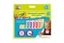 Crayola 12 Rotuladores Lavables Mini Kids para Niños, Multicolor, Edad 1+ Años
