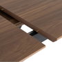 Mesa Extensible Marrón Dm-Metal Salón 160 X 90 X 76 cm