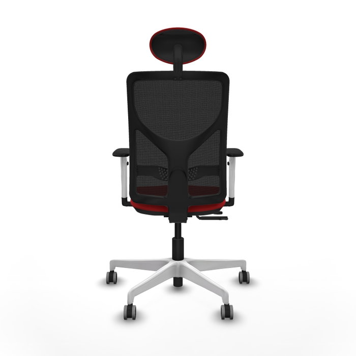 PIQUERAS Y CRESPO Silla de oficina Motilla con mecanismo Sincro/Traslack, Rojo y Negro PIQUERAS Y CRESPO Silla de oficina Motilla con mecanismo Sincro/Traslack, Rojo y Negro