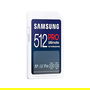 Samsung Tarjeta MicroSDXC 512GB XC PRO Ultimate U3 V30 Lectura 200MB/s Escritura 130MB/s MB-SY512SB/WW
