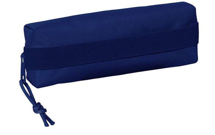 Safta Portatodo Rectangular con Goma Elástica 22cm Dark Blue 22x4x7 cm