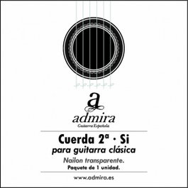 2ª Cuerda Admira para Guitarra Clásica Ca502Cl