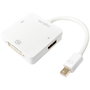 LogiLink Adaptador Mini DisplayPort a HDMI+DVI+DisplayPort