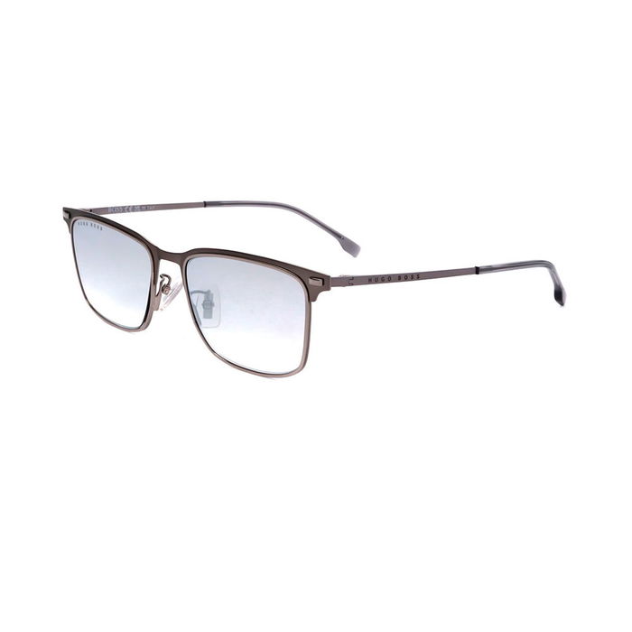 Hugo Boss Gafas Gafas de Sol 1224/F/S Cuadradas Hombre Montura Acero Inoxidable Puente 17 mm Lente 55 mm Varillas 145 mm Hugo Boss Gafas Gafas de Sol 1224/F/S Cuadradas Hombre Montura Acero Inoxidable Puente 17 mm Lente 55 mm Varillas 145 mm