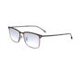 Hugo Boss Gafas Gafas de Sol 1224/F/S Cuadradas Hombre Montura Acero Inoxidable Puente 17 mm Lente 55 mm Varillas 145 mm