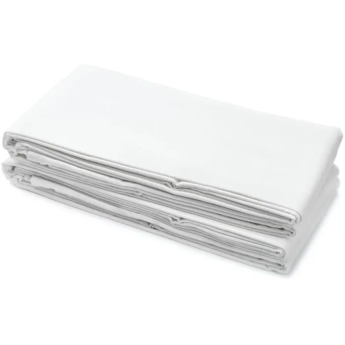 Home Linge Passion HOM3701393718523 Sábana Encimera 180 x 290 cm 1 Persona Blanco