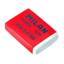 Milan Goma 624 Nata Blanca 3,9x2,7x0,9 cm Caja 24 Unidades