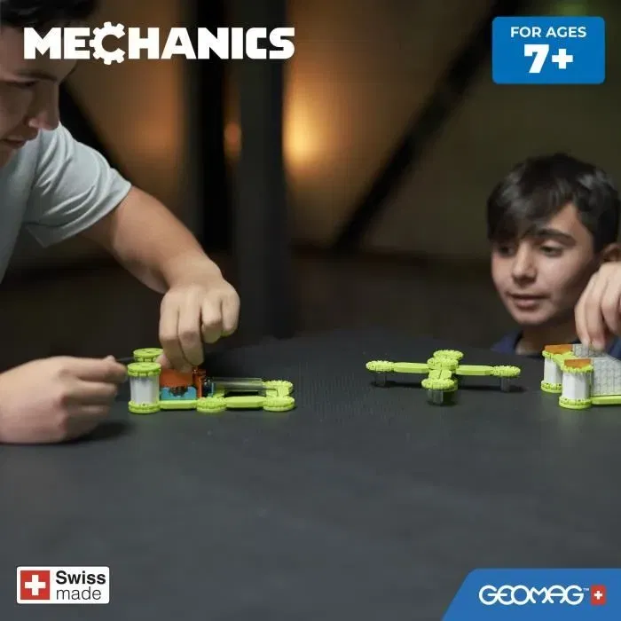 Geomag Juego de Construcción Mecánico Gol! 96 Piezas Magnético Interactivo Plástico Reciclado