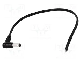 BQ CABLE Cable de alimentación DC 5,5/2,5 con conector angular, 3m