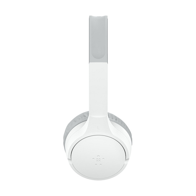 Belkin SoundForm Mini Auriculares Inalámbricos On-Ear para Niños, Blanco