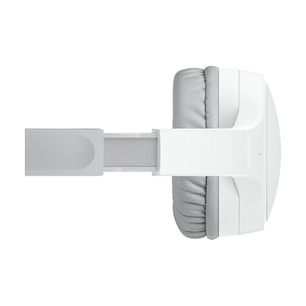 Belkin SoundForm Mini Auriculares Inalámbricos On-Ear para Niños, Blanco