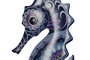 DKD Home Decor Decoración de Pared Metal Caballito Surtido 2 Unidades