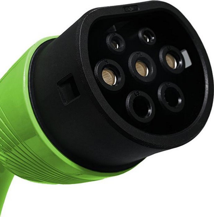 Qoltec Cargador Portátil para Vehículos Eléctricos 2w1 Typ2 3,5kW 230V Wi-Fi 5m