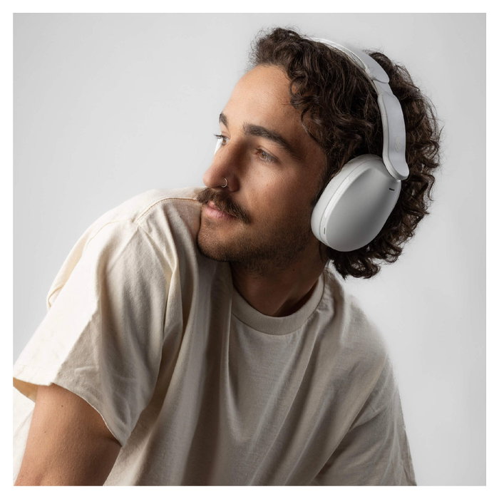 Skullcandy Hesh 360 Auriculares Inalámbricos Bluetooth 5.3 Over-Ear, Blanco Bone