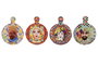 DKD Home Decor Salvamantel Mediterraneo Multicolor 23 x 1 x 18 cm (4 Unidades)