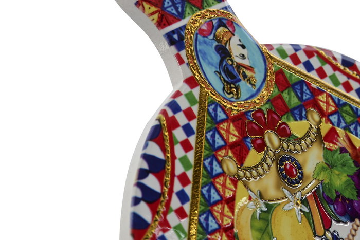 DKD Home Decor Salvamantel Mediterraneo Multicolor 23 x 1 x 18 cm (4 Unidades)