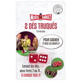 Mister Gadget Juego De 2 Dados Trucados Casino Plástico