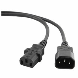 Gembird PC-189 Cable de Transmisión C14 Acoplador Negro