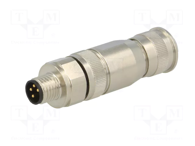 HARTING Conector M8 Macho 4 Pines Recto IP67 HARTING Conector M8 Macho 4 Pines Recto IP67