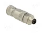 HARTING Conector M8 Macho 4 Pines Recto IP67