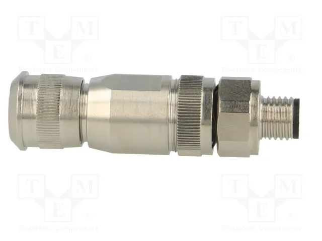 HARTING Conector M8 Macho 4 Pines Recto IP67 HARTING Conector M8 Macho 4 Pines Recto IP67