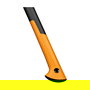 Fiskars Spaltaxt M Hacha de un solo filo, Serie X-series X24, Longitud 600 mm, Peso 1.7 kg, Acero, Color Negro/Naranja, Con cubierta de protección