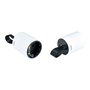 Simon Base móvil 2P+TT Schuko Salida Frontal 16A 250V~ Fácil Extracción Blanca