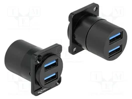 DeLOCK Módulo USB 5 Gbps Tipo-A 2 x Hembra a 2 x Hembra 87813