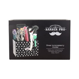 Xanitalia Pro Porta Accesorios y Tijeras 16X11X105 cm Expositor Metacrilato Organizador Peluquería