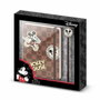 Karactermania Set de regalo Mickey Mouse con Diario y Bolígrafo Marrón