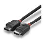 Lindy Cable DisplayPort Black Line 3m Negro