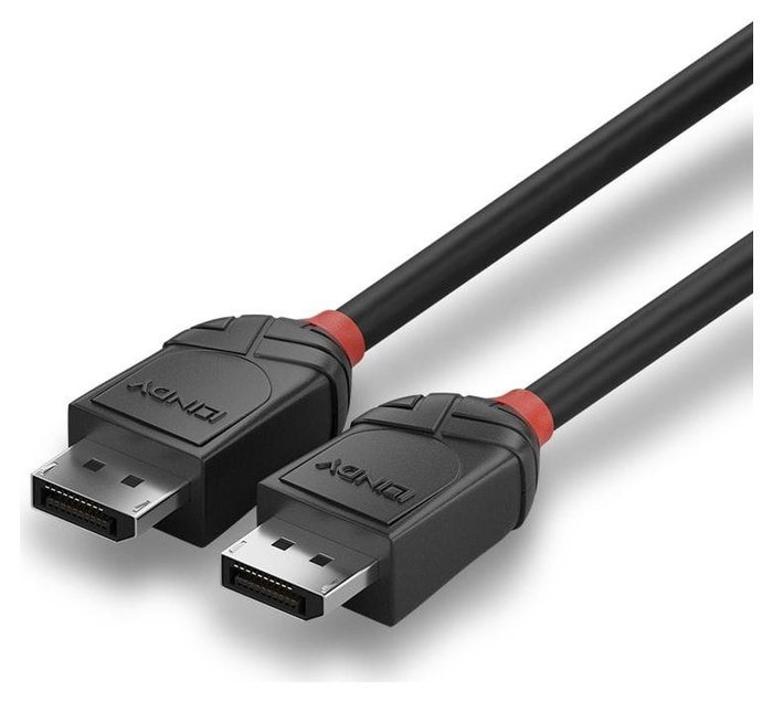 Lindy Cable DisplayPort Black Line 3m Negro