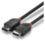 Lindy Cable DisplayPort Black Line 3m Negro