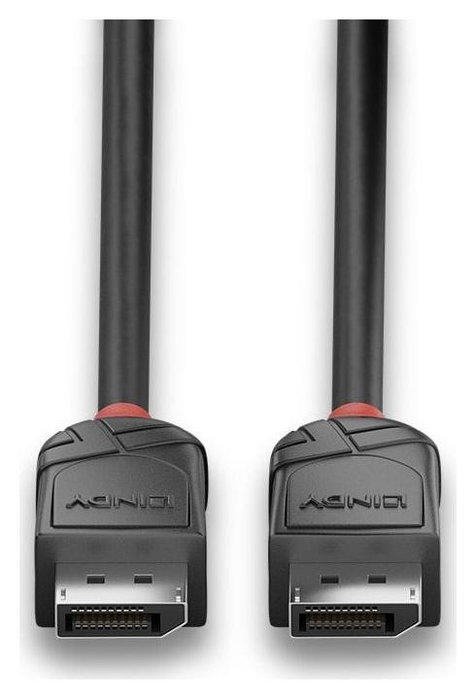 Lindy Cable DisplayPort Black Line 3m Negro