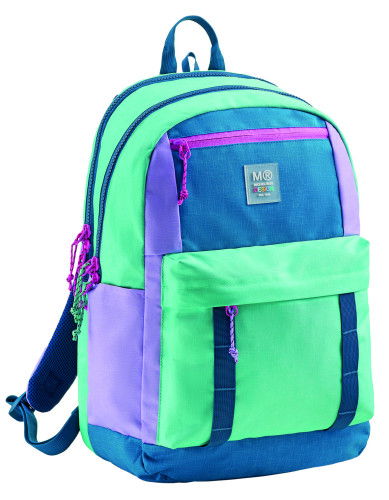 Miquelrius Mochila Triple Amsterdan Reciclada Rider Purple MR19341 Capacidad 28L RPET Fabricada con Botellas de Plástico Recicladas Miquelrius Mochila Triple Amsterdan Reciclada Rider Purple MR19341 Capacidad 28L RPET Fabricada con Botellas de Plástico Recicladas