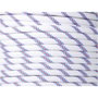 Edm Cuerda driza trenzado poliéster blanco distintivo, calibre 12 mm x 100 m
