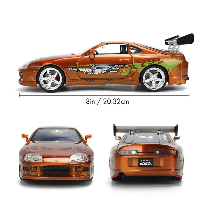 Jada Toys Toyota Supra 1:24 Edición de Aniversario Fast & Furious Jada Toys Toyota Supra 1:24 Edición de Aniversario Fast & Furious
